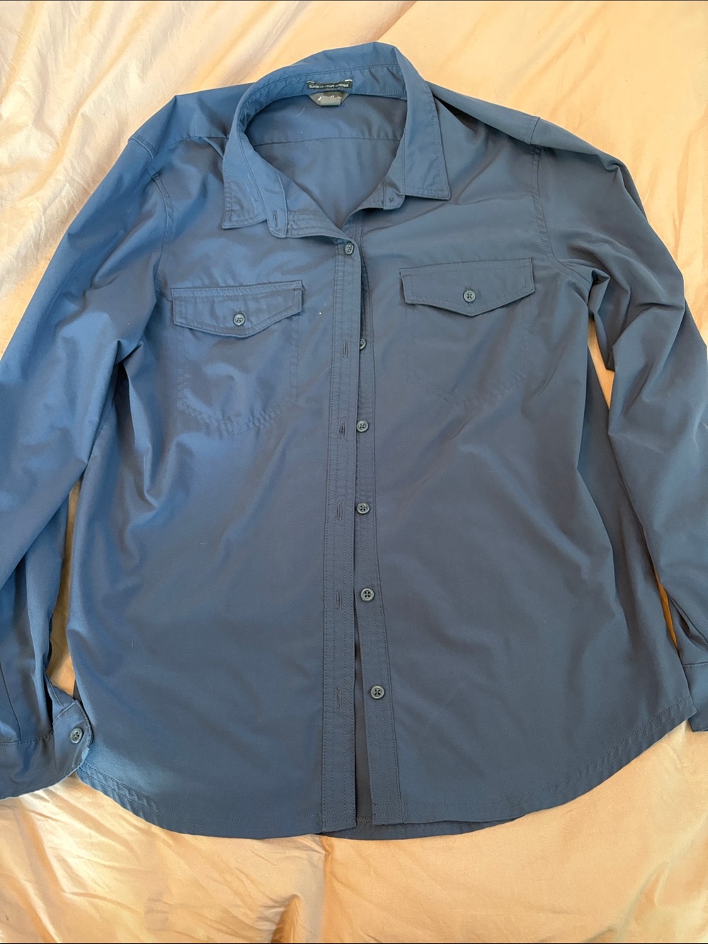 Eddie Bauer Long Sleeve Button-Up Shirt